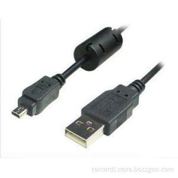 1.8m Panasonic / Lumix Digital Camera USB Cables Black 28 A